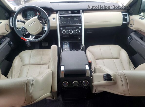 SALRR2RV1K2408790 2019 LAND ROVER DISCOVERY Серый Вид панели приборов