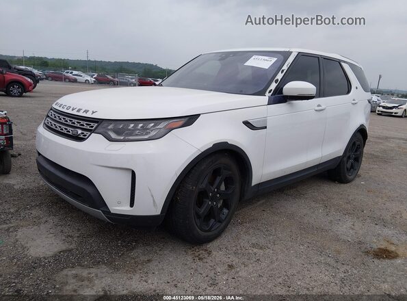 SALRR2RV2JA069252 2018 LAND ROVER DISCOVERY Белый Передняя левая четверть