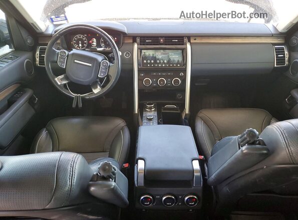 SALRR2RV2JA076685 2018 LAND ROVER DISCOVERY Gray Widok deski rozdzielczej