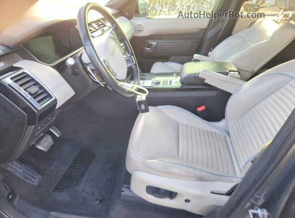 SALRR2RV3JA072242 2018 LAND ROVER DISCOVERY Серый Вид салона спереди