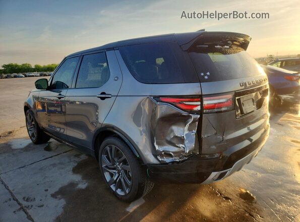 SALRR2RV3JA072242 2018 LAND ROVER DISCOVERY Серый Задняя левая четверть