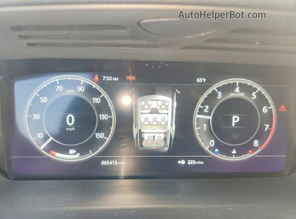 SALRR2RV3JA072242 2018 LAND ROVER DISCOVERY Серый Вид щитка приборов