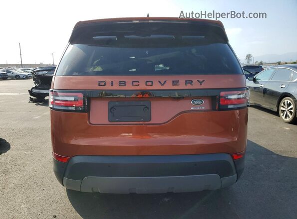 SALRR2RV9JA059365 2018 LAND ROVER DISCOVERY Оранжевый Вид сзади