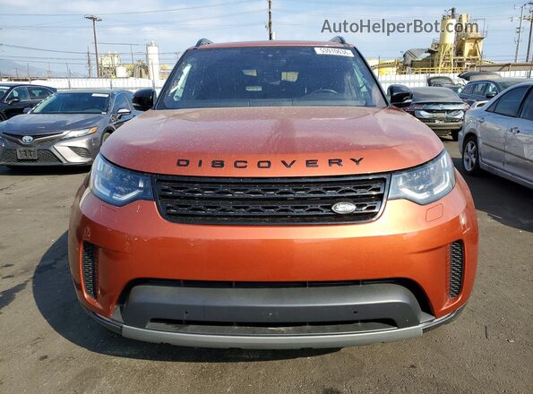 SALRR2RV9JA059365 2018 LAND ROVER DISCOVERY Оранжевый Вид спереди