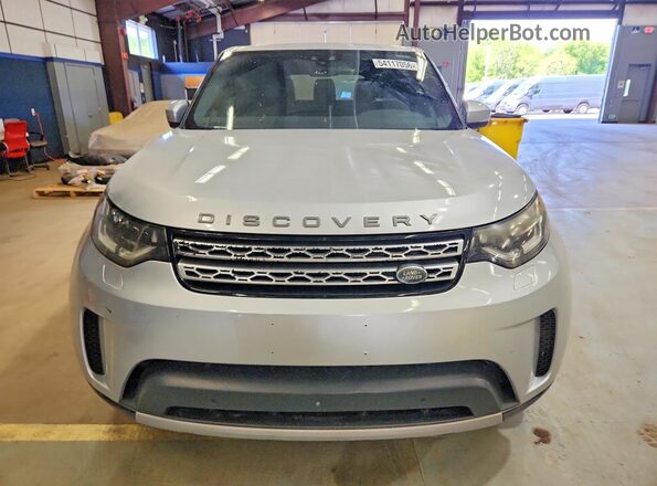 SALRRBBKXHA031097 2017 LAND ROVER DISCOVERY Серебряный Вид спереди