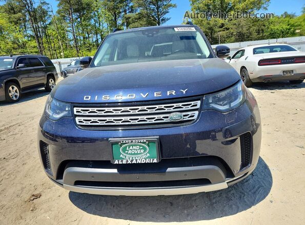 SALRRBBV0HA037338 2017 LAND ROVER DISCOVERY Синий Вид спереди