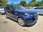 2017 Land Rover Discovery Hse Синий vin: SALRRBBV0HA037338