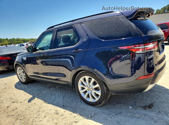SALRRBBV0HA037338 2017 LAND ROVER DISCOVERY Синий Задняя левая четверть