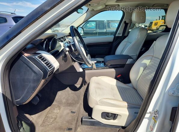 SALRRBBV2HA024462 2017 LAND ROVER DISCOVERY White Vista interior delantera