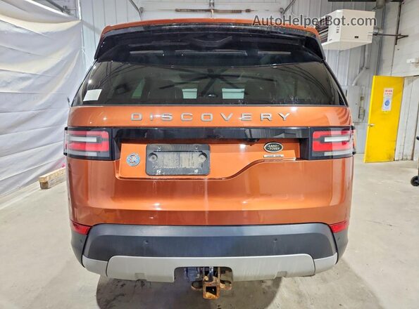 SALRRBBV2HA045425 2017 LAND ROVER DISCOVERY Orange Вид ззаду