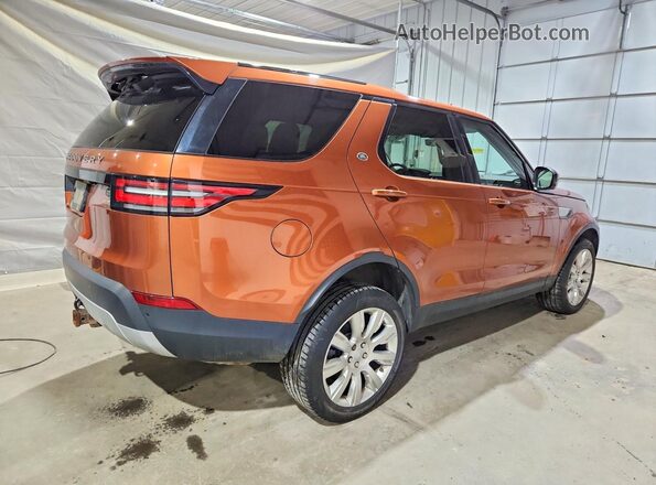 SALRRBBV2HA045425 2017 LAND ROVER DISCOVERY Orange Задня права чверть