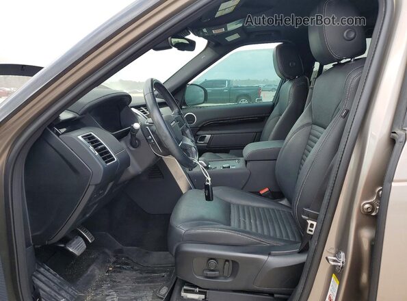SALRT2EX0N2458836 2022 LAND ROVER DISCOVERY Tan Вид салону спереду