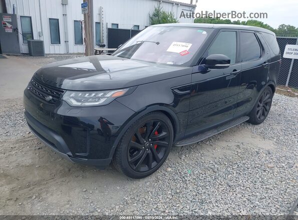 SALRT2RV2JA052727 2018 LAND ROVER DISCOVERY Black Przód lewy