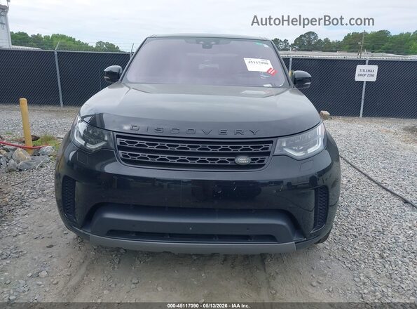 SALRT2RV2JA052727 2018 LAND ROVER DISCOVERY Black Widok zestawu wskaźników