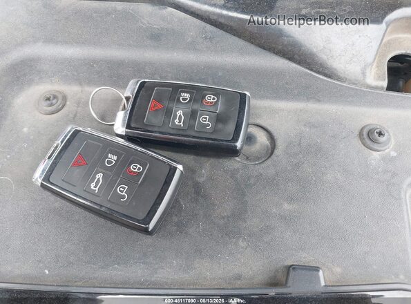 SALRT2RV2JA052727 2018 LAND ROVER DISCOVERY Black Widok deski rozdzielczej