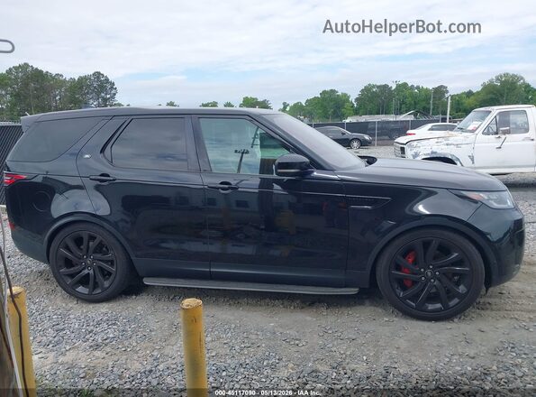 SALRT2RV2JA052727 2018 LAND ROVER DISCOVERY Black Widok wnętrza z tyłu