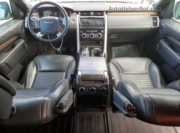 SALRT2RV2JA075358 2018 LAND ROVER DISCOVERY Белый Вид панели приборов