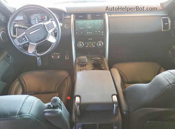 SALRT4EU3N2457374 2022 LAND ROVER DISCOVERY Gray Widok deski rozdzielczej