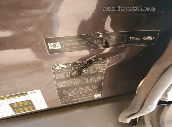 SALRT4EU3N2457374 2022 LAND ROVER DISCOVERY Gray Widok komory silnika