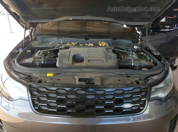 SALRT4EU3N2457374 2022 LAND ROVER DISCOVERY Gray Widok wnętrza z tyłu