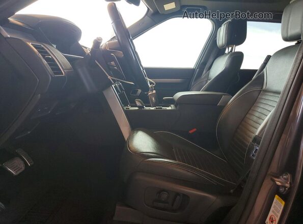 SALRT4EU3N2457374 2022 LAND ROVER DISCOVERY Gray Widok wnętrza z przodu