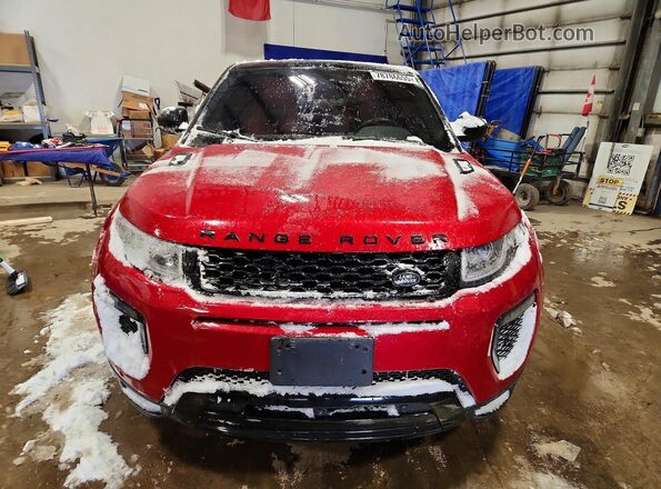 SALVD2BG8HH209248 2017 LAND ROVER RANGE Красный Вид спереди