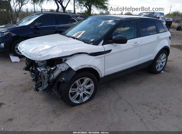 SALVP2BG0GH084672 2016 LAND ROVER RANGE ROVER EVOQUE White წინა მარცხენა ხედი სამი მეოთხედიდან