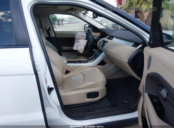 SALVP2BG0GH084672 2016 LAND ROVER RANGE ROVER EVOQUE White წინა სალონის ხედი
