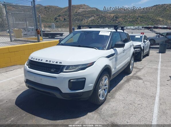 SALVP2BG0GH091587 2016 LAND ROVER RANGE ROVER EVOQUE White წინა მარცხენა ხედი სამი მეოთხედიდან