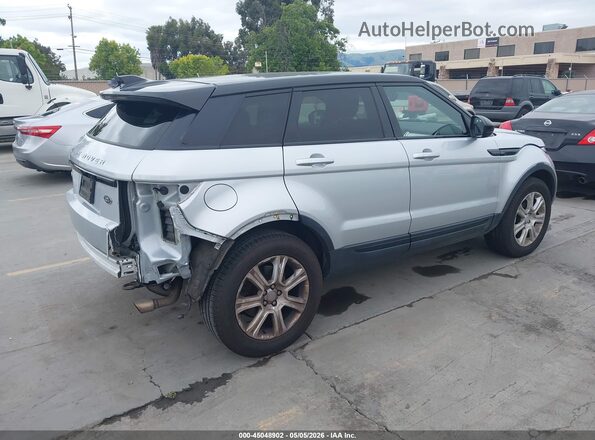 SALVP2BG0GH136477 2016 LAND ROVER RANGE ROVER EVOQUE Серебряный Задняя правая четверть