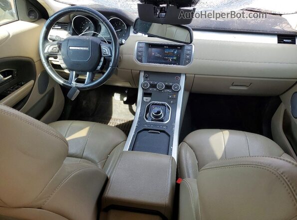 SALVP2BG5HH209439 2017 LAND ROVER RANGE Синий Вид панели приборов