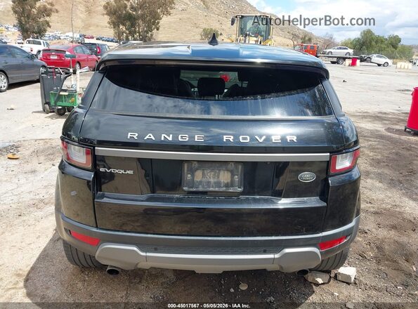 SALVP2BG5HH235474 2017 LAND ROVER RANGE ROVER EVOQUE Черный 