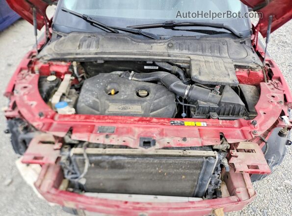 SALVP2BG8GH115831 2016 LAND ROVER RANGE Красный Вид подкапотного пространства