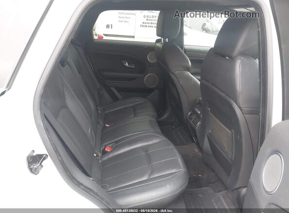 SALVP2BGXGH086848 2016 LAND ROVER RANGE ROVER EVOQUE White VIN კოდის სტიკერის ხედი