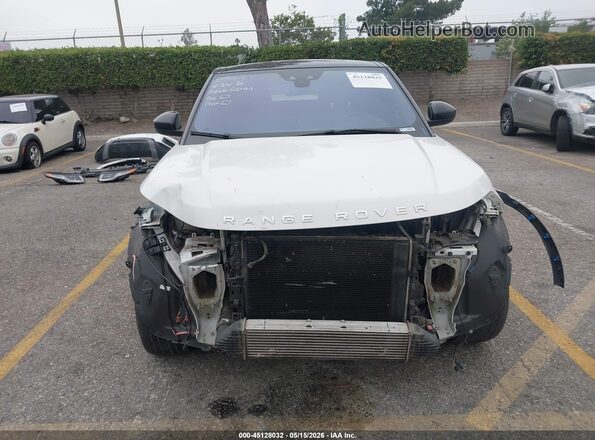 SALVP2BGXGH086848 2016 LAND ROVER RANGE ROVER EVOQUE White უკანა სალონის ხედი