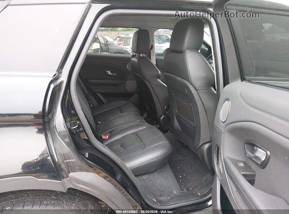 SALVP2RX6KH345060 2019 LAND ROVER RANGE ROVER EVOQUE Black VIN კოდის სტიკერის ხედი