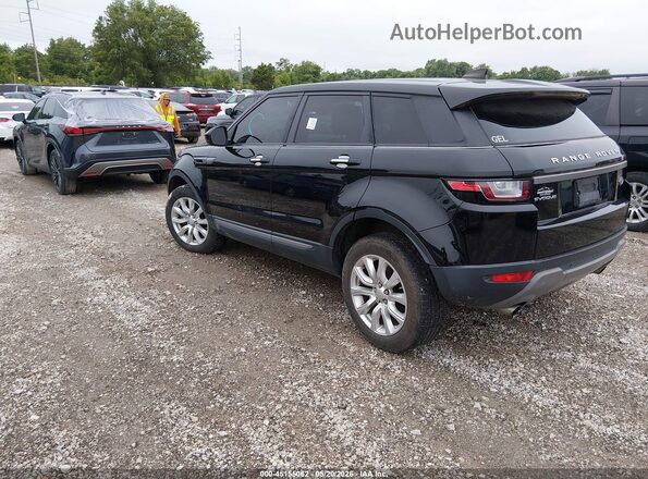 SALVP2RX6KH345060 2019 LAND ROVER RANGE ROVER EVOQUE Black უკანა მარცხენა