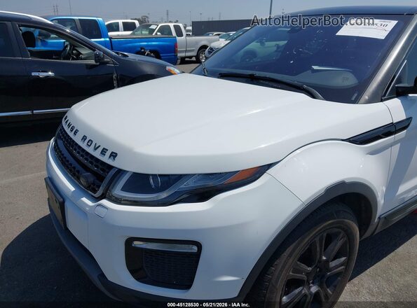 SALVP2RX7JH288396 2018 LAND ROVER RANGE ROVER EVOQUE White Вид спереду