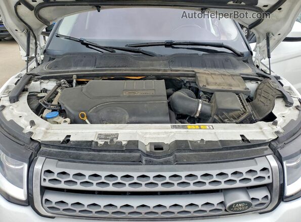 SALVP2RX8KH348154 2019 LAND ROVER RANGE Белый Вид задней части салона