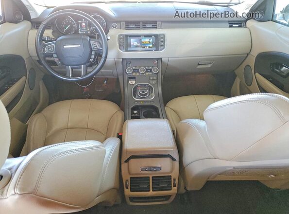 SALVP2RX9JH284544 2018 LAND ROVER RANGE Белый Вид панели приборов