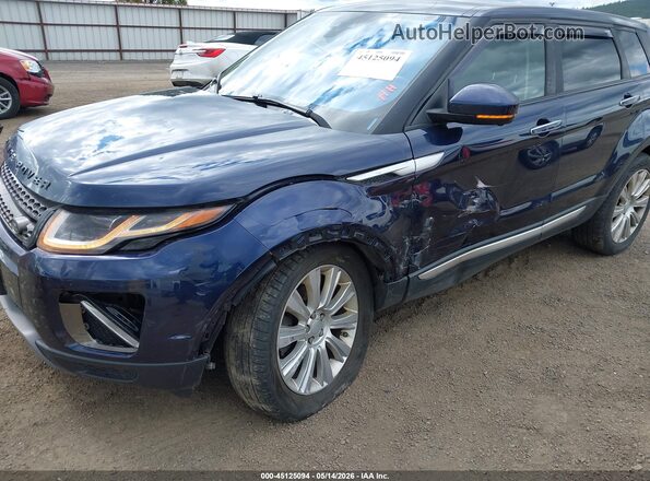 SALVR2BG0HH202425 2017 LAND ROVER RANGE ROVER EVOQUE Blue Դիմացի տեսք