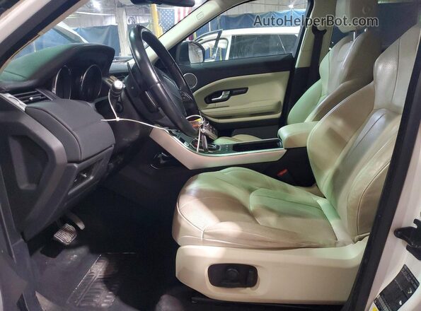 SALVR2BG8GH080489 2016 LAND ROVER RANGE White Вид салону спереду
