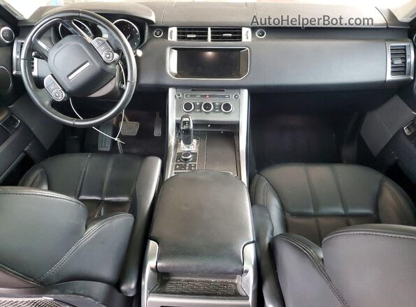 SALWG2FV4HA172535 2017 LAND ROVER RANGE Серый Вид панели приборов