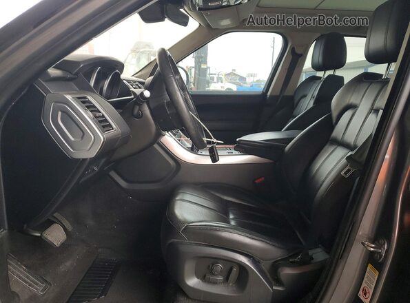SALWG2FV4HA172535 2017 LAND ROVER RANGE Серый Вид салона спереди