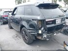 2016 Land Rover Range Rover Sport 3.0l V6 Supercharged Se Black vin: SALWG2PF0GA102410