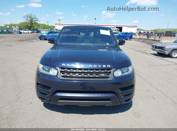 SALWG2PF9GA658084 2016 LAND ROVER RANGE ROVER SPORT Синий Вид спереди