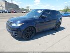 2016 Land Rover Range Rover Sport 3.0l V6 Supercharged Se Синий vin: SALWG2PF9GA658084