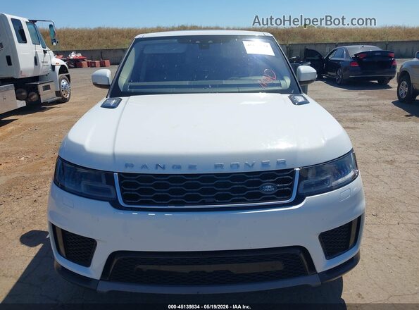 SALWG2RK1JA405505 2018 LAND ROVER RANGE ROVER SPORT White Widok zestawu wskaźników
