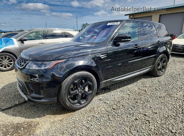 SALWG2RU8KA867675 2019 LAND ROVER RANGE Черный Передняя левая четверть