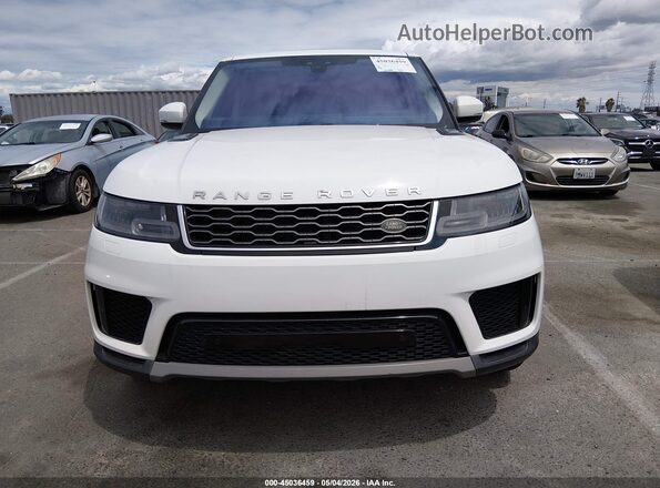 SALWG2RV0JA406719 2018 LAND ROVER RANGE ROVER SPORT Белый Вид спереди
